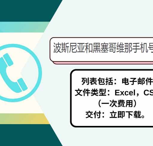 波斯尼亚和黑塞哥维那手机号码列表