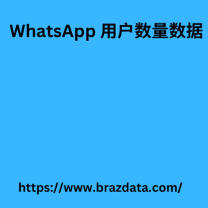 WhatsApp 用户数量数据