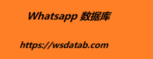 Whatsapp 数据库